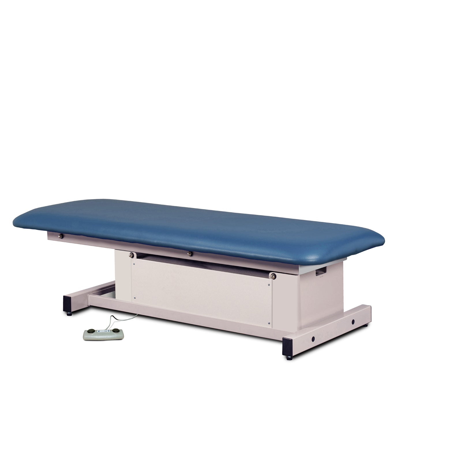 Clinton Industries - 87100 Power Glide Hi-Lo Exam Table w/ Flat Top & Shrouded Base - Clinton Industries product image