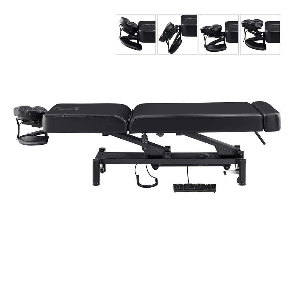 DIR - WellRelax 2-Motors Therapy Treatment Table with Tilting Cradle Pillow - product image 1
