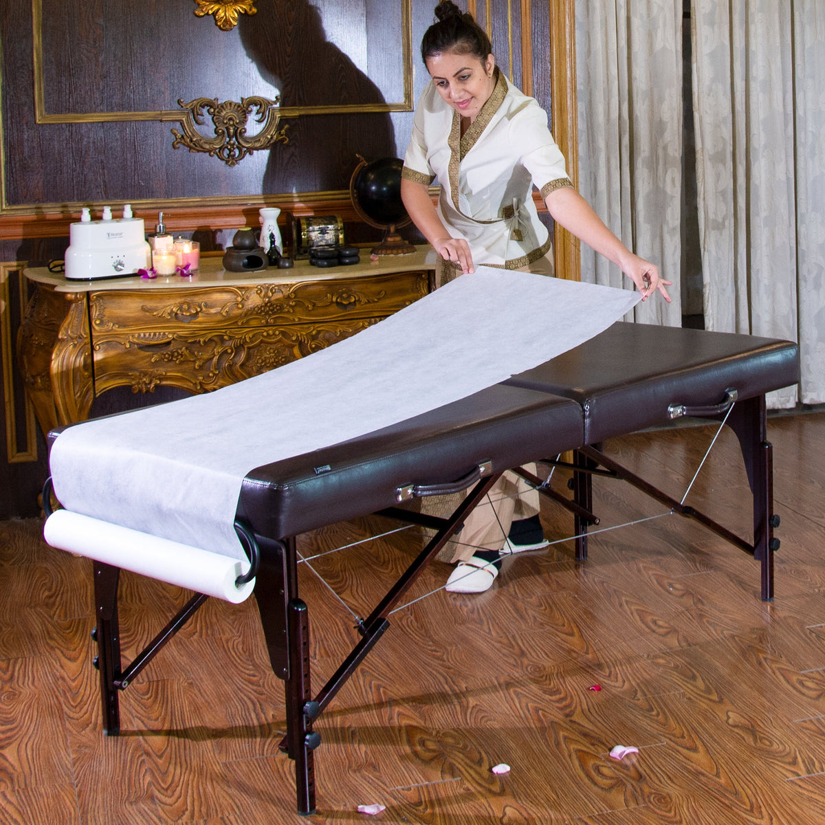 Master Massage - Paper Roll Holder for Massage Tables, Great Massage Tool