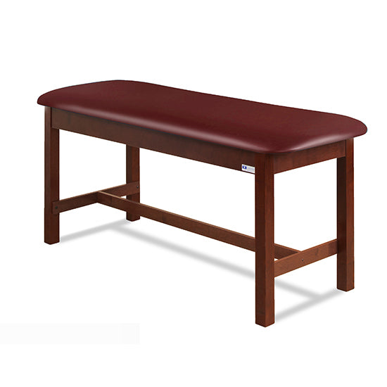 Clinton Industries - 100-27 Classic Treatment Table w/ Flat Top. 400 lbs Capacity, 27" W x 72" L [Natural Finish] - Clinton Industries product image