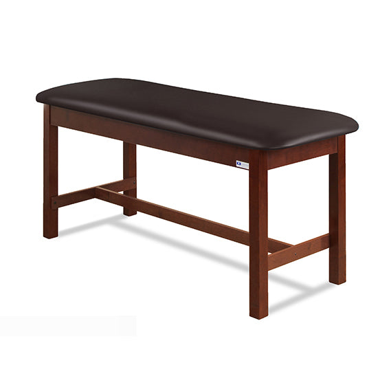 Clinton Industries - 100-38 Classic Treatment Table w/ Flat Top. 400 lbs Capacity, 30" W x 78" L [Natural Finish] - Clinton Industries product image