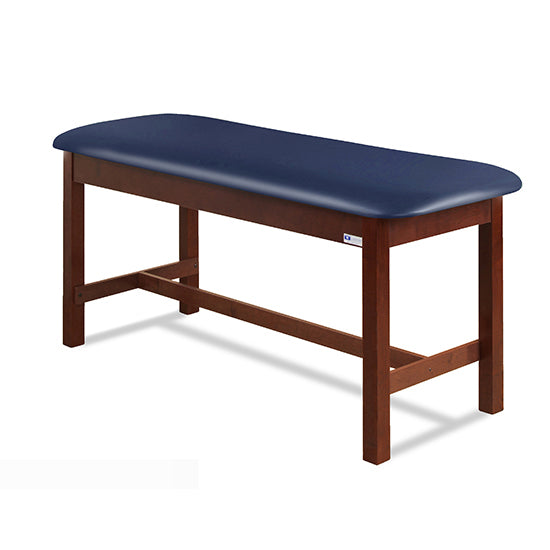 Clinton Industries - 100-24 Classic Treatment Table w/ Flat Top. 400 lbs Capacity, 24" W x 72" L [Natural Finish]