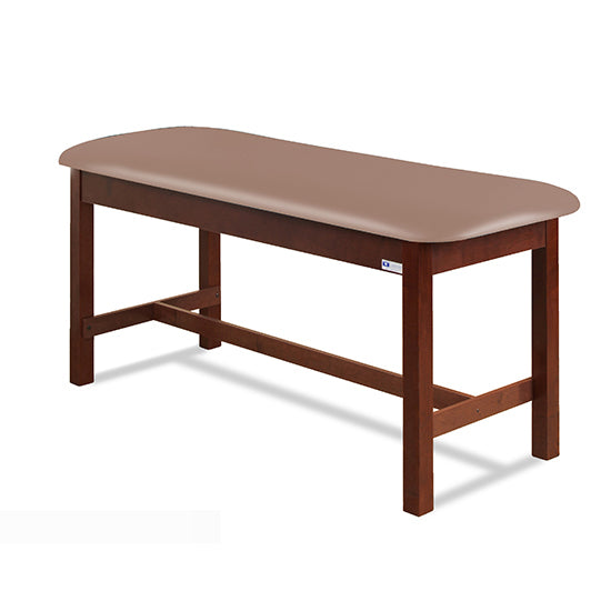 Clinton Industries - 100-30 Classic Treatment Table w/ Flat Top. 400 lbs Capacity, 30" W x 72" L [Natural Finish] - Clinton Industries product image