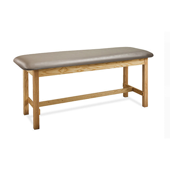 Clinton Industries - 100-38 Classic Treatment Table w/ Flat Top. 400 lbs Capacity, 30" W x 78" L [Natural Finish] - Clinton Industries product image