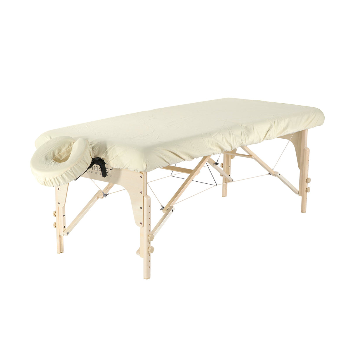 Master Massage - Dignity & Luxury Microfiber Table Cover Set 2 Piece Set Dark Chocolate   - Machine Washable
