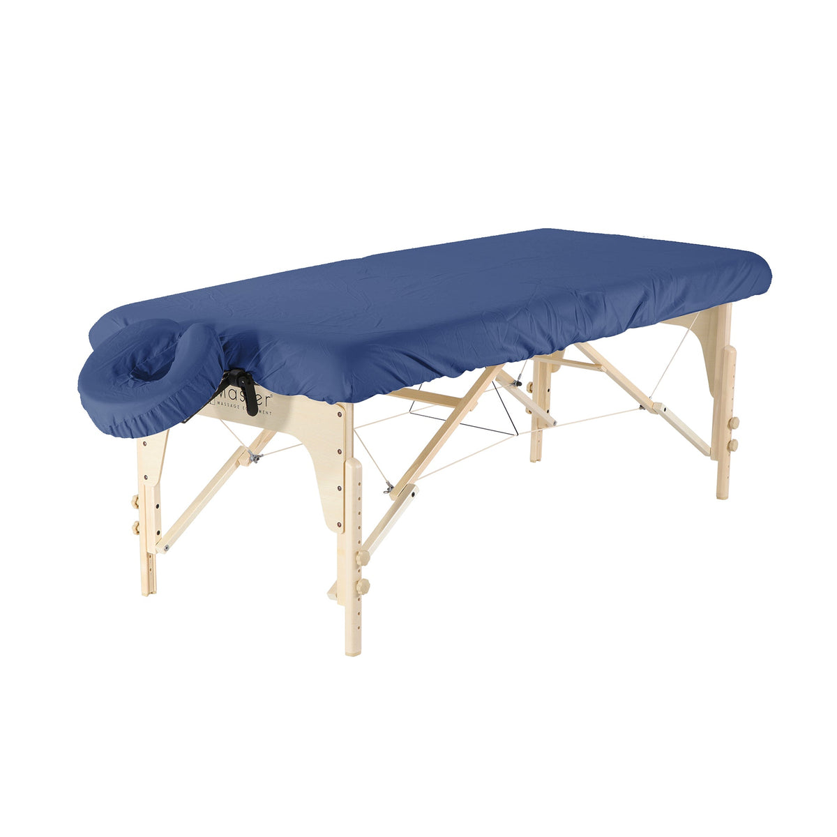 Master Massage - Dignity & Luxury Microfiber Table Cover Set 2 Piece Set Dark Chocolate   - Machine Washable