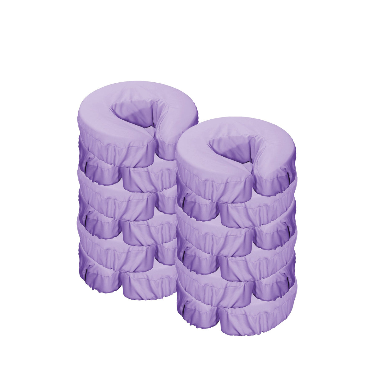 Master Massage - Microfiber Face Cushion Cover 12 Piece Set Sand- Machine Washable - 12 Pack