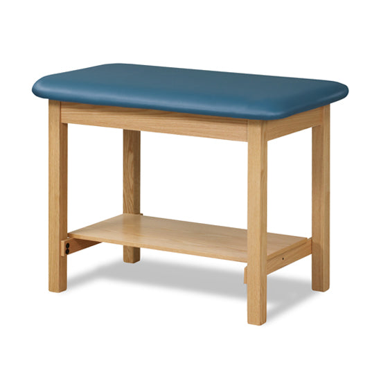 Clinton Industries - 1702-30 Sports Taping Treatment Table w/ Shelf. 30"W - Clinton Industries product image