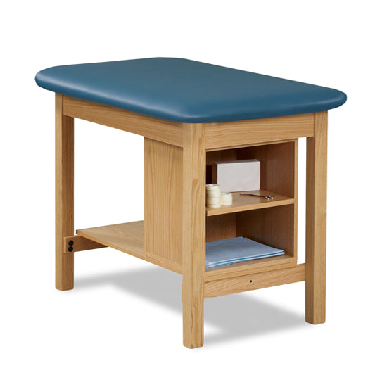 Clinton Industries - 1703-30 Sports Taping Treatment Table w/ End Shelf. 30"W - Clinton Industries product image