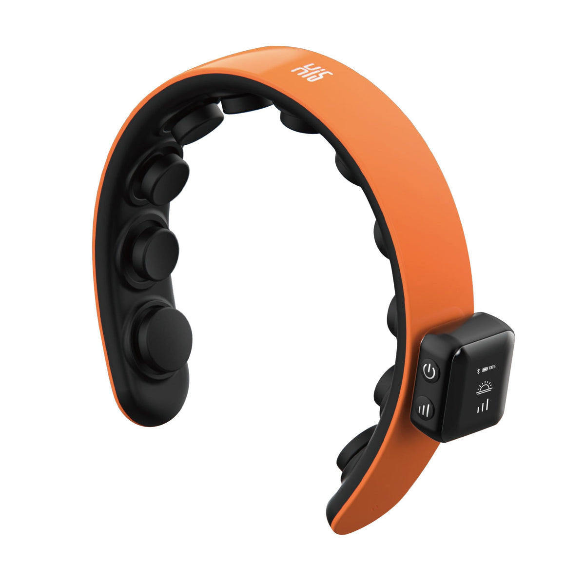 Master Massage - H1 Deluxe Hands-Free Scalp Massager, Wearable Headband Massager with 11 Vibration Nodes, 5 Massage Modes, 3 Intensity Levels, App Control, USB-C Rechargeable, Lightweight Portable Head Massager with Travel Pouch