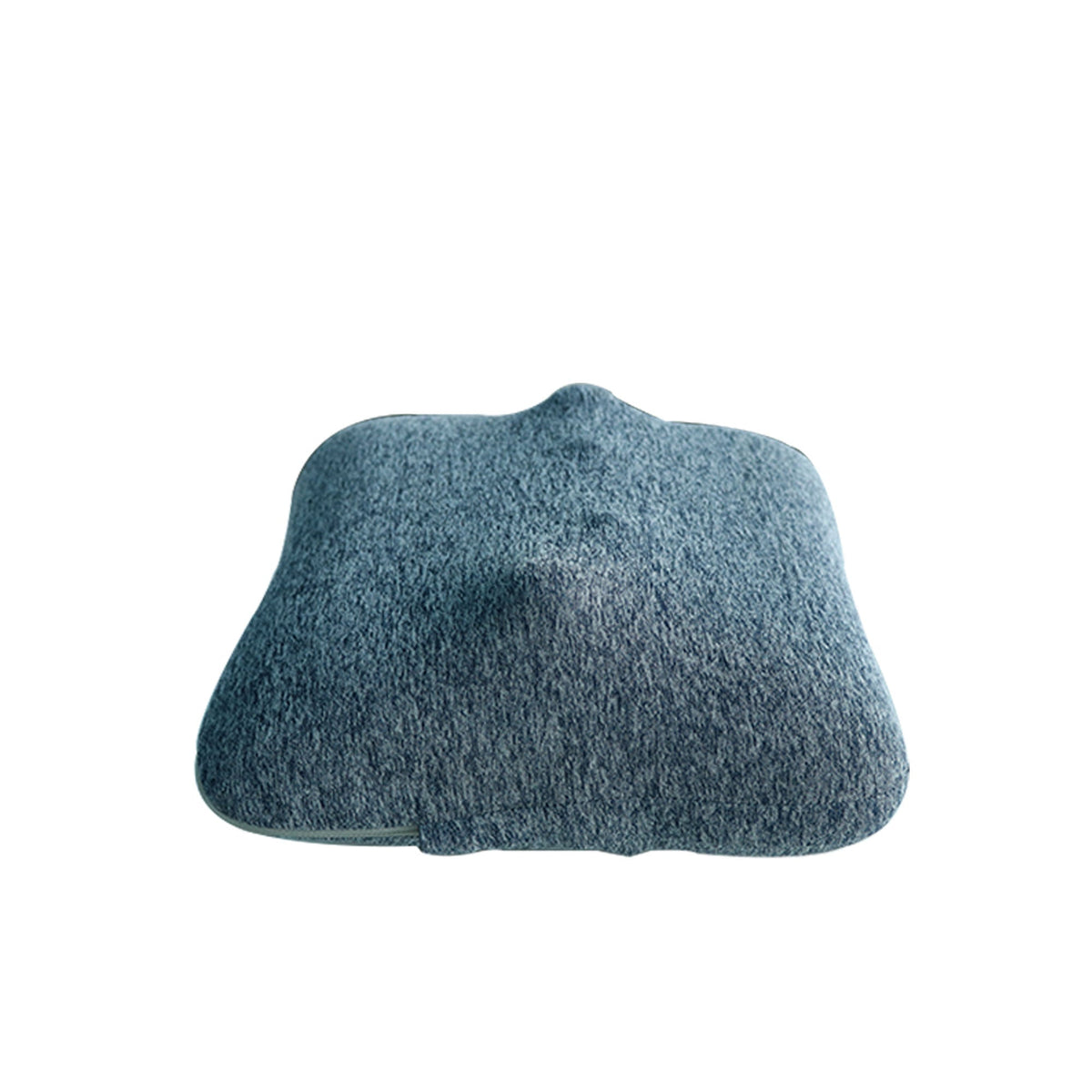 Master Massage - Bravo Shiatsu 4D Kneading Deep Tissue Massage Throw Pillow Grey Blue