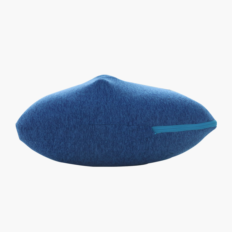 Master Massage - Bravo Shiatsu 4D Kneading Deep Tissue Massage Throw Pillow Blue