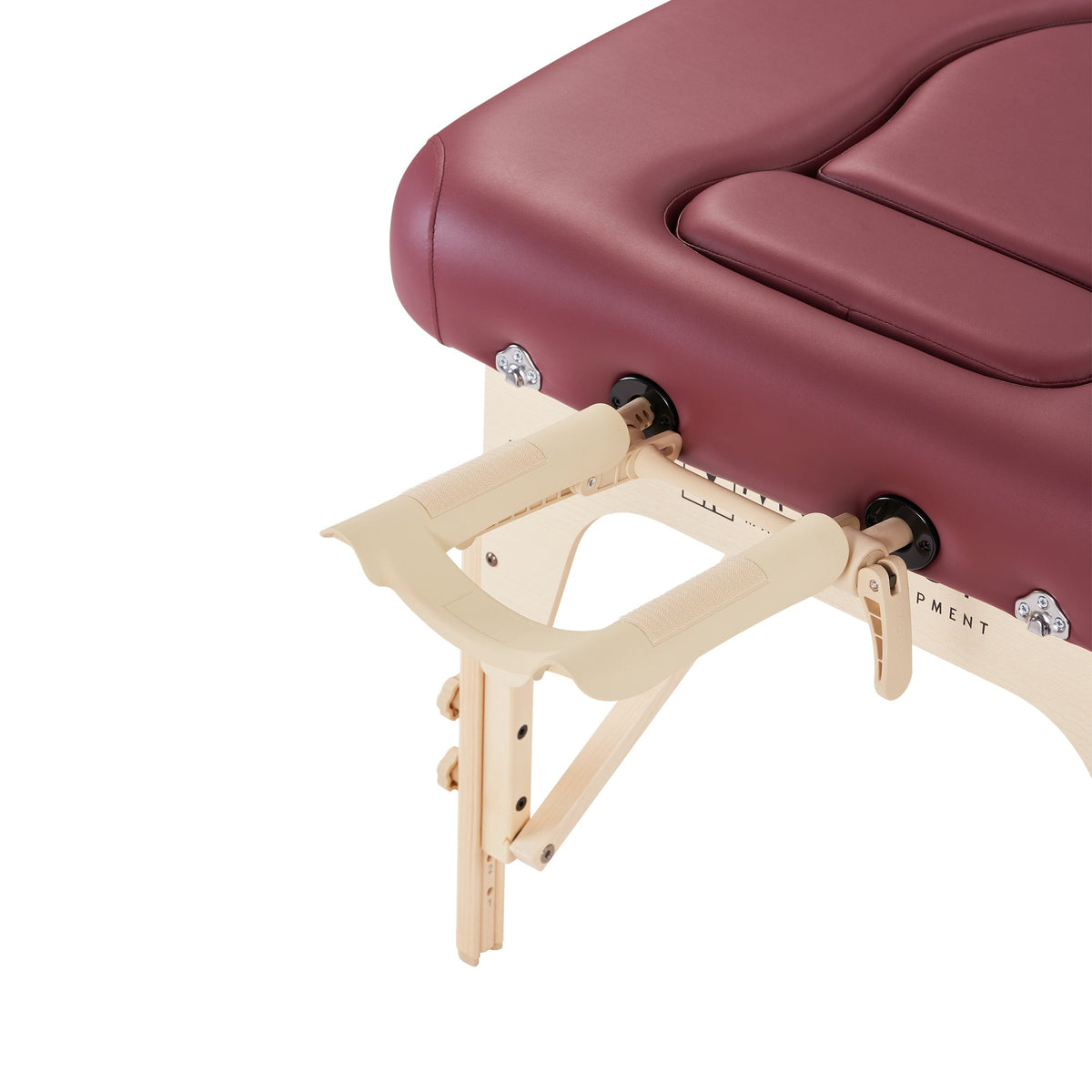 Master Massage - 30” Eva Pregnancy Portable Massage Table, Burgundy Color
