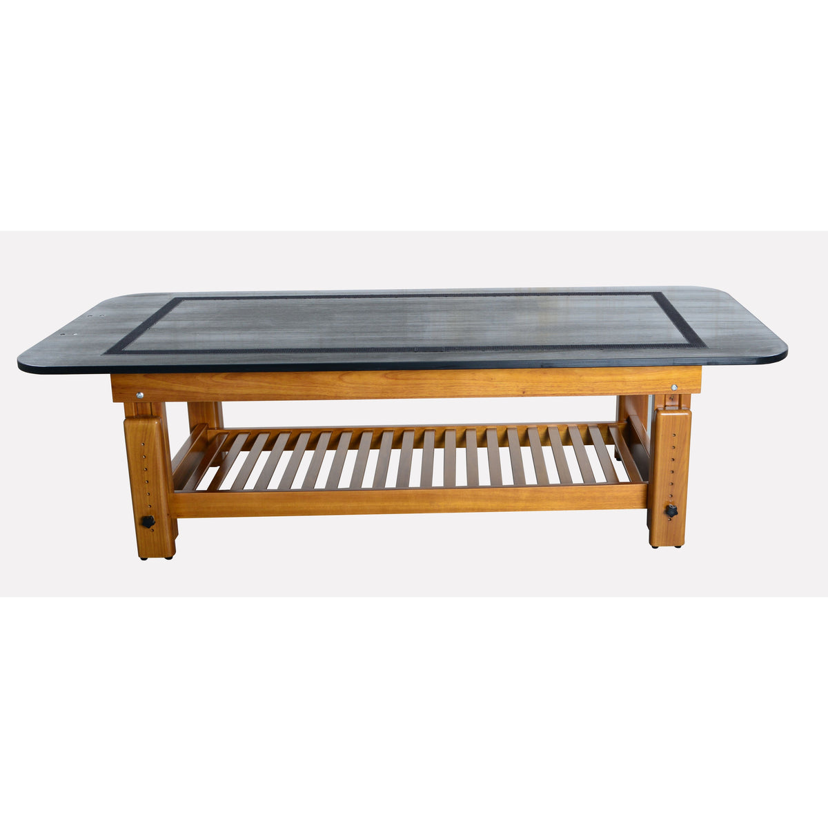Solterra Indoor/Outdoor Solid Teak Spa and Massage Table by Touch America