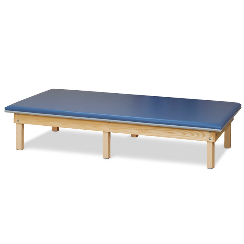 Clinton Industries - 240-68 Bariatric Mat Table w/ Flat Top. 96"L x 72"W for Physical Therapy - Clinton Industries product image