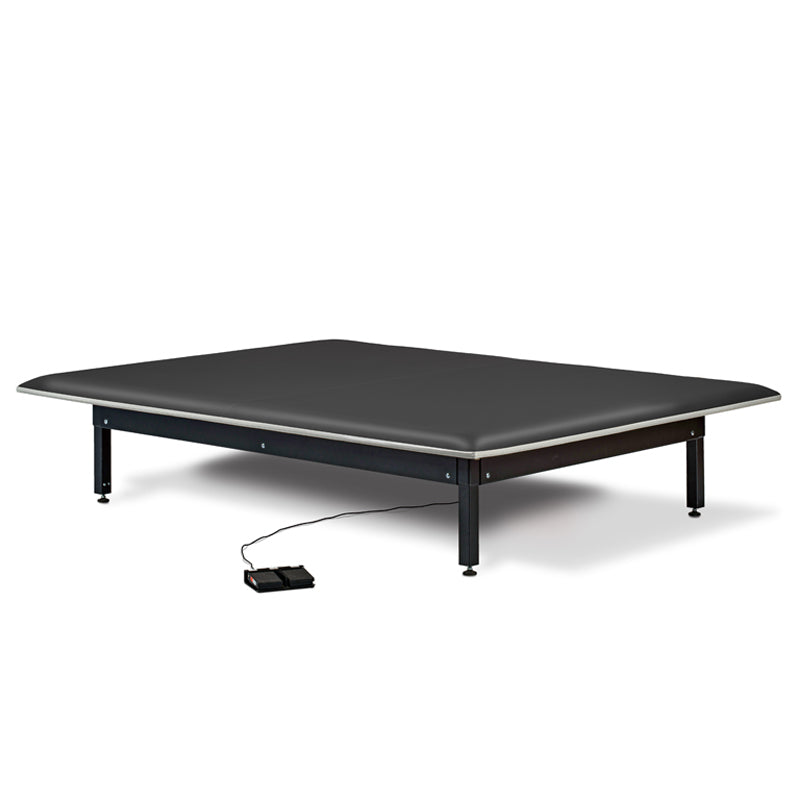 Clinton Industries - 270-46 Bariatric Power Hi-Lo Mat Table w/ Flat Top. 6'L x 4'W, for Physical Therapy - Clinton Industries product image