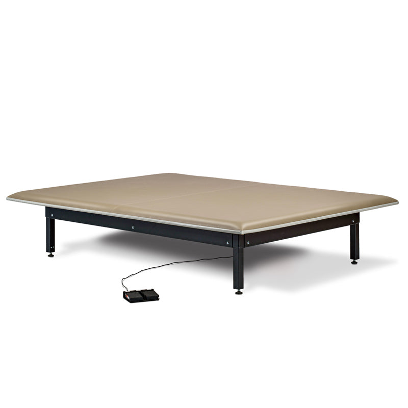 Clinton Industries - 270-47 Bariatric Power Hi-Lo Mat Table w/ Flat Top. 7'L x 4'W, for Physical Therapy - Clinton Industries product image