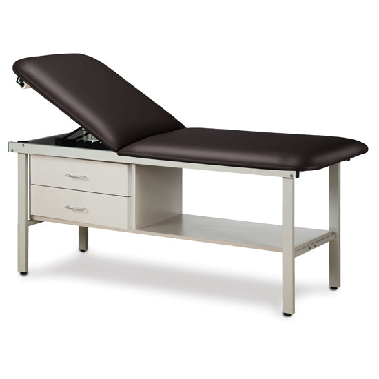 Clinton Industries - 301330 ETA Alpha Treatment Table w/ Drawers, Shelf & Adjustable Back. 72"L x 30"W - Clinton Industries product image