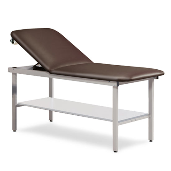 Clinton Industries - 302030 ETA Alpha Treatment Table w/ Shelf & Adjustable Back. 72"L x 30"W - Clinton Industries product image