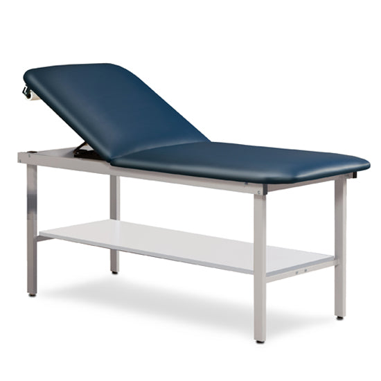 Clinton Industries - 302030 ETA Alpha Treatment Table w/ Shelf & Adjustable Back. 72"L x 30"W - Clinton Industries product image