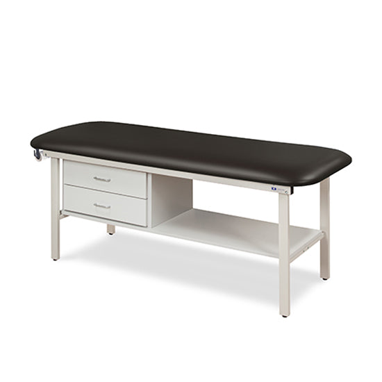 Clinton Industries - 3130 Alpha Treatment Table w/ Drawers, Shelf & Flat Top - Clinton Industries product image