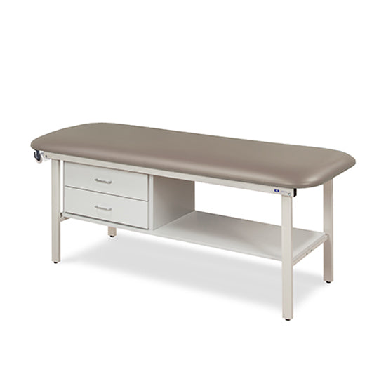 Clinton Industries - 3130 Alpha Treatment Table w/ Drawers, Shelf & Flat Top - Clinton Industries product image