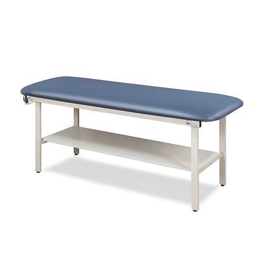 Clinton Industries - 3200 Alpha Treatment Table w/ Shelf & Flat Top - Clinton Industries product image