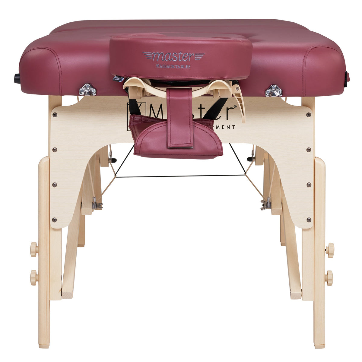 Master Massage - 30” Eva Pregnancy Portable Massage Table, Burgundy Color