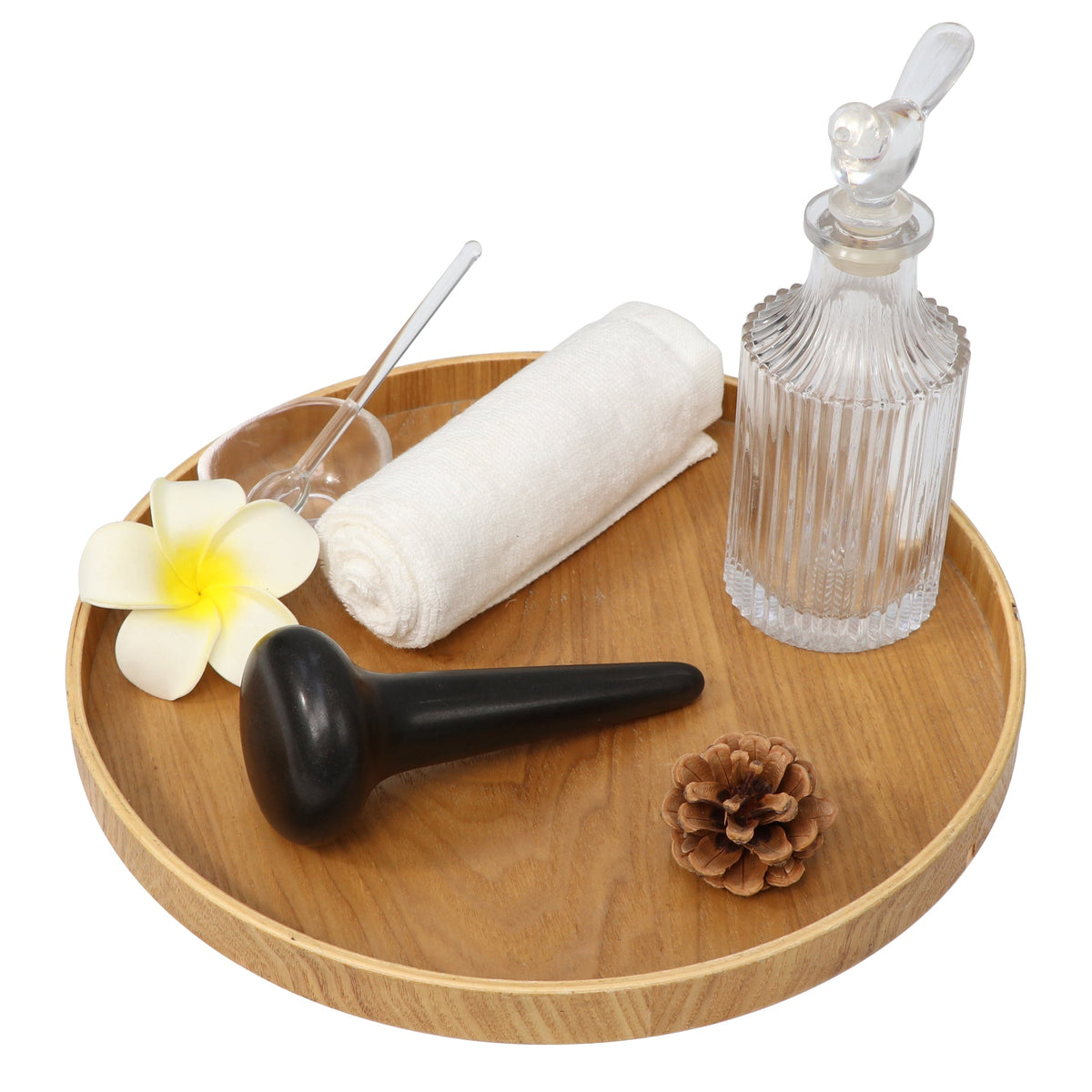 Master Massage - Basalt Nail Shape Hot Stone Massage Trigger Point Tool for Pressure Point