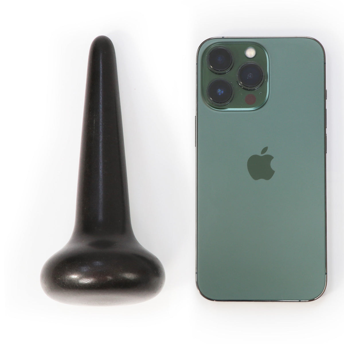 Master Massage - Basalt Nail Shape Hot Stone Massage Trigger Point Tool for Pressure Point