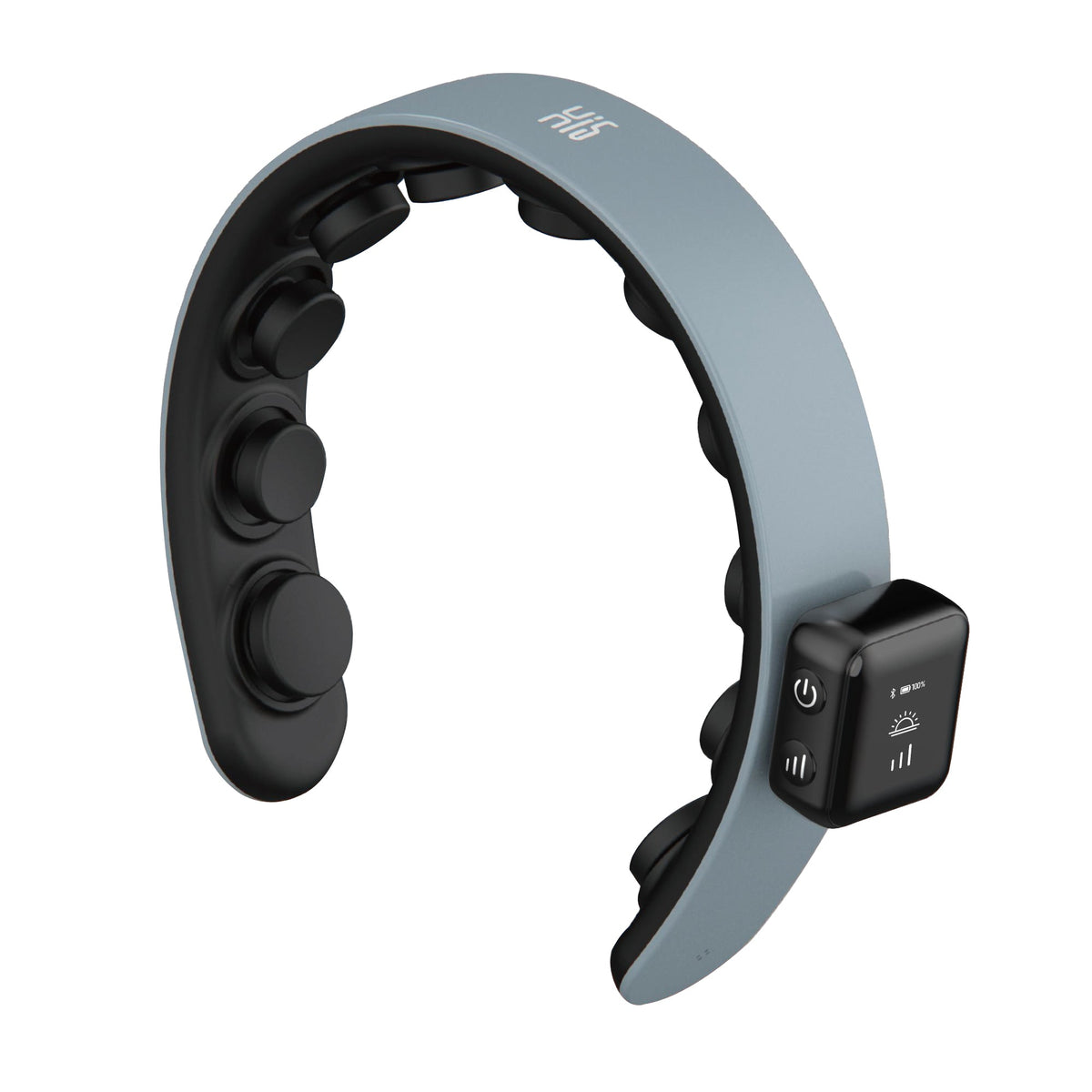 Master Massage - H1 Deluxe Hands-Free Scalp Massager, Wearable Headband Massager with 11 Vibration Nodes, 5 Massage Modes, 3 Intensity Levels, App Control, USB-C Rechargeable, Lightweight Portable Head Massager with Travel Pouch