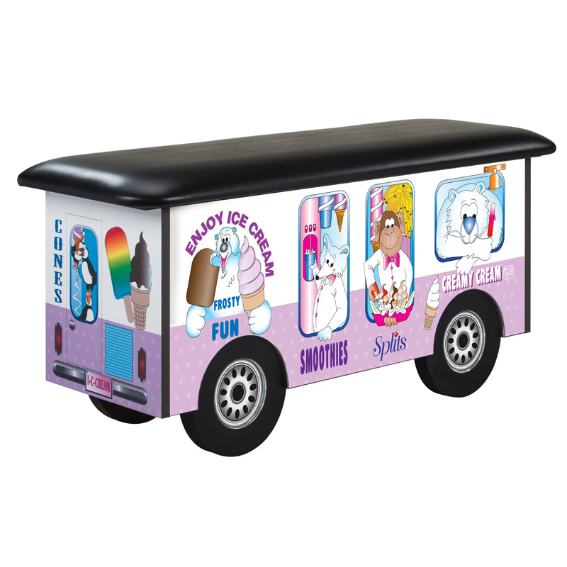 Clinton Industries - 7070 Pediatric Cabinet Treatment Table w/ Flat Top. Frosty Friends Ice Cream Truck - Clinton Industries product image