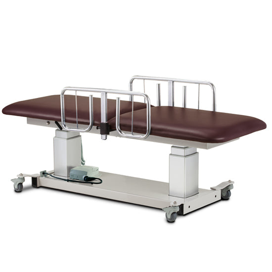 Clinton Industries - 80062-X Power Hi-Lo Ultrasound Imaging Table w/ Adjustable Back. Bariatric. 34"W - Clinton Industries product image