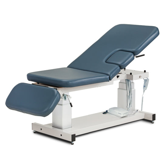 Clinton Industries - 80073 Power Hi-Lo Ultrasound Imaging Table w/ Adjustable Back, Drop Section & Drop-Window, 500lbs Capacity. 27"W - Clinton Industries product image