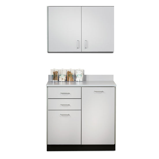 Clinton Industries - 8236-RM Furniture Package with 36"W Base & Wall Cabinets. Ready Room My Way - Clinton Industries product image