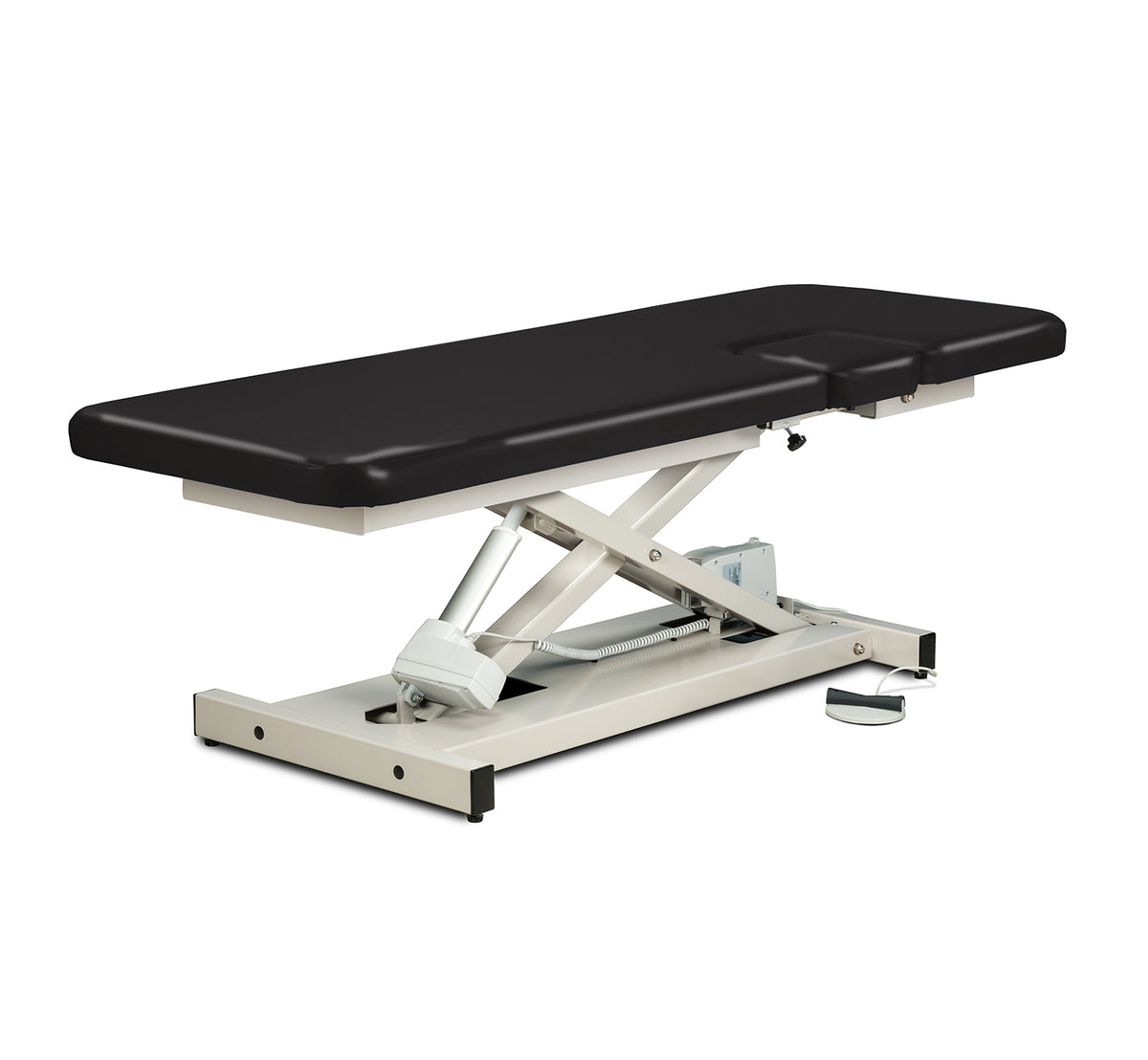Clinton Industries - 85100 Power Hi-Lo Imaging Table. Open Base w/ Flat Top & Drop-Window - Clinton Industries product image