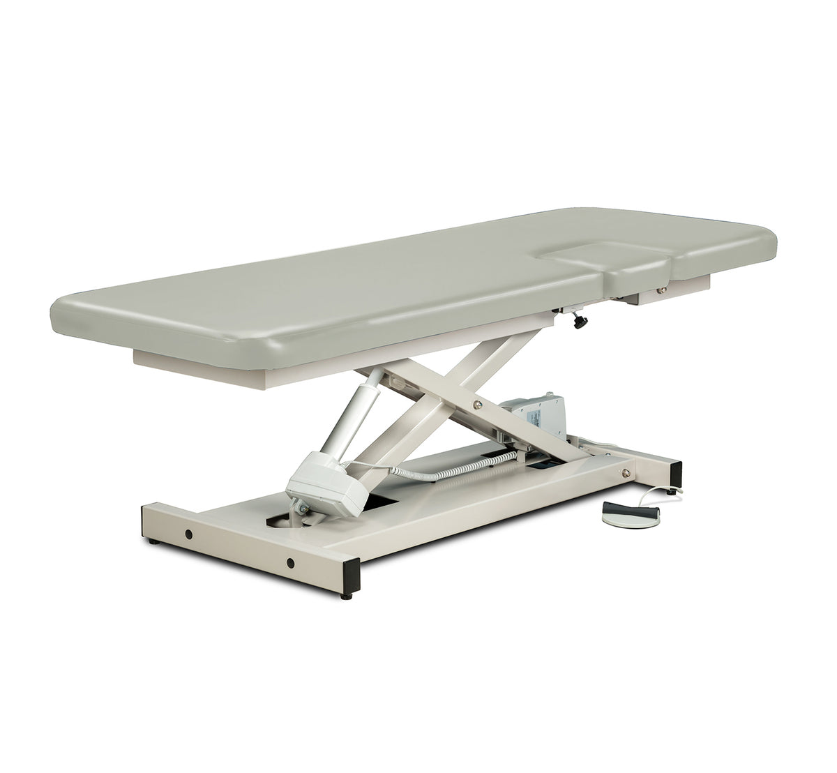 Clinton Industries - 85100 Power Hi-Lo Imaging Table. Open Base w/ Flat Top & Drop-Window - Clinton Industries product image
