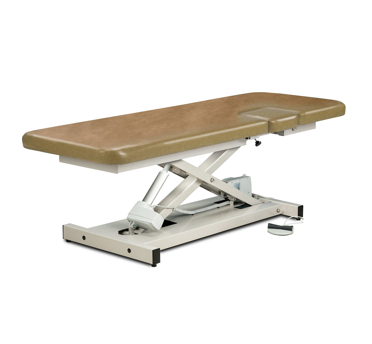 Clinton Industries - 85100 Power Hi-Lo Imaging Table. Open Base w/ Flat Top & Drop-Window - Clinton Industries product image
