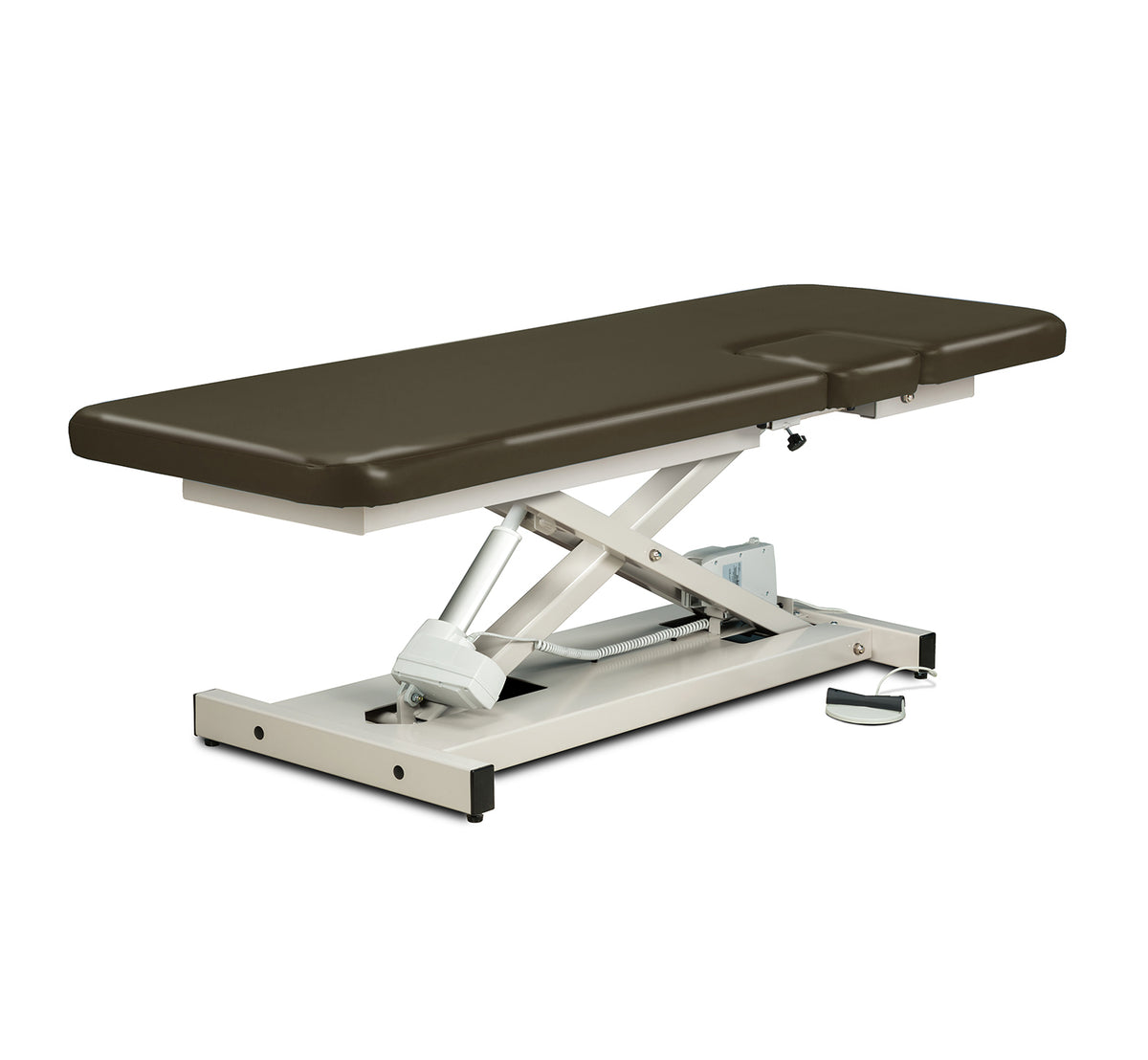 Clinton Industries - 85100 Power Hi-Lo Imaging Table. Open Base w/ Flat Top & Drop-Window - Clinton Industries product image