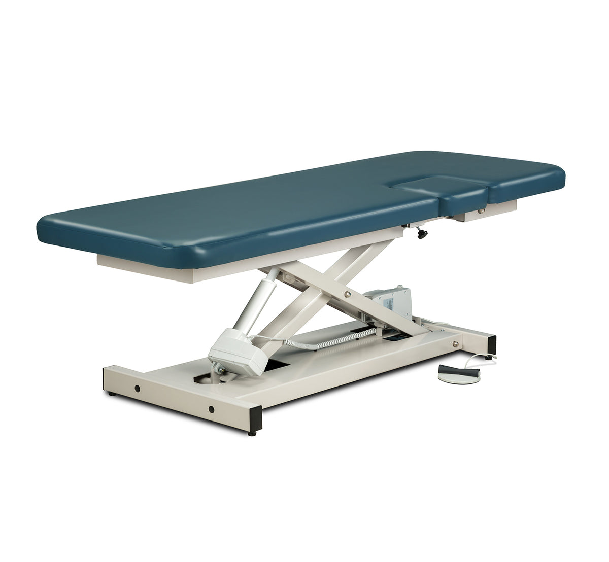 Clinton Industries - 85100 Power Hi-Lo Imaging Table. Open Base w/ Flat Top & Drop-Window - Clinton Industries product image