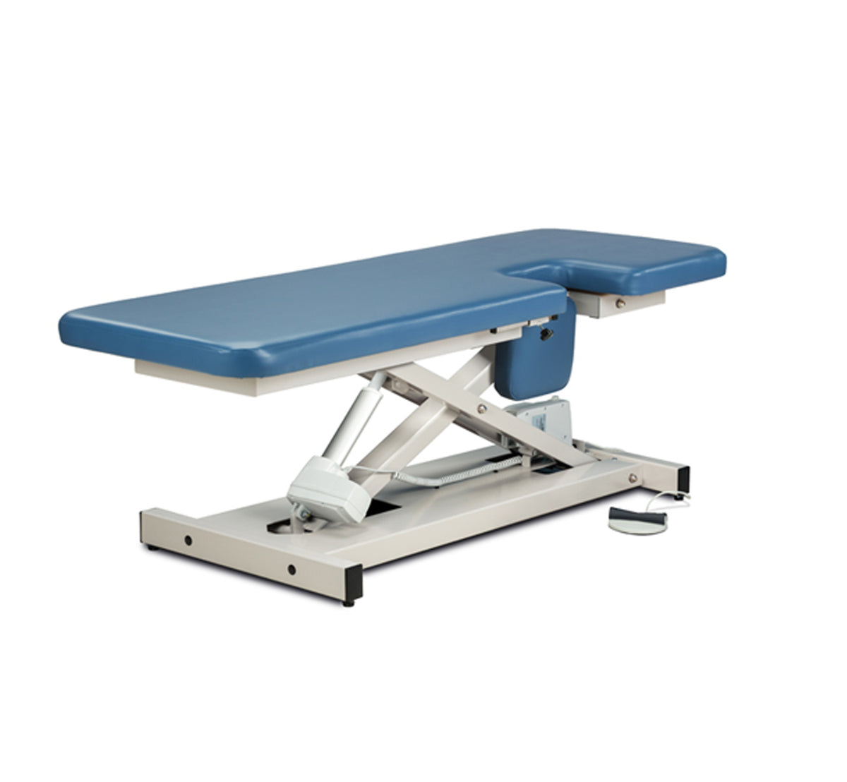 Clinton Industries - 85100 Power Hi-Lo Imaging Table. Open Base w/ Flat Top & Drop-Window - Clinton Industries product image