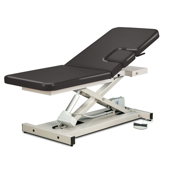 Clinton Industries - 85200 Power Hi-Lo Imaging Table. Open Base w/ Adjustable Back & Drop-Window - Clinton Industries product image
