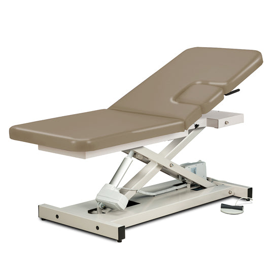 Clinton Industries - 85200 Power Hi-Lo Imaging Table. Open Base w/ Adjustable Back & Drop-Window - Clinton Industries product image