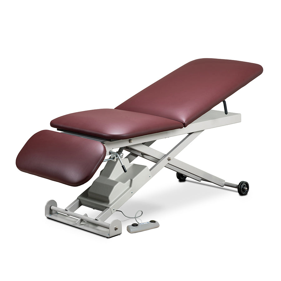 Clinton Industries - 86300 E-Series Power Hi-Lo Exam Table w/ Adjustable Back & Drop Section - Clinton Industries product image