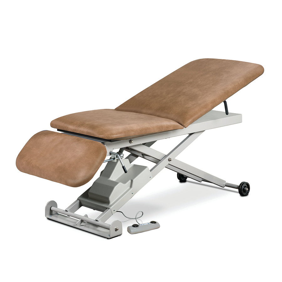 Clinton Industries - 86300 E-Series Power Hi-Lo Exam Table w/ Adjustable Back & Drop Section - Clinton Industries product image
