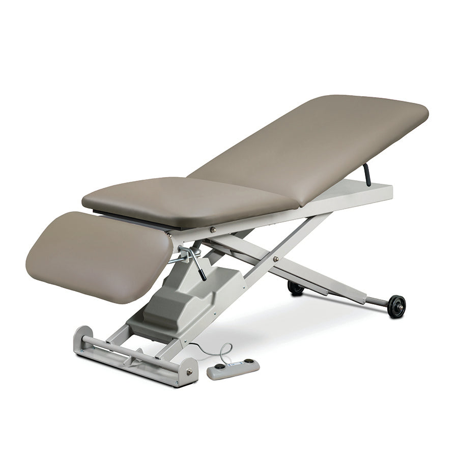 Clinton Industries - 86300 E-Series Power Hi-Lo Exam Table w/ Adjustable Back & Drop Section - Clinton Industries product image