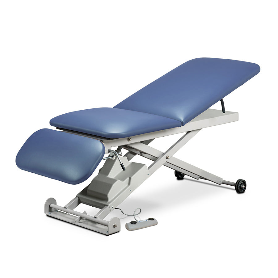 Clinton Industries - 86300 E-Series Power Hi-Lo Exam Table w/ Adjustable Back & Drop Section - Clinton Industries product image