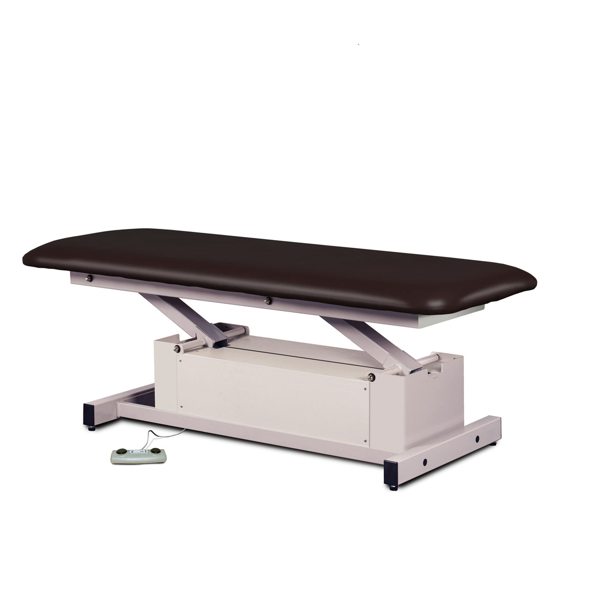 Clinton Industries - 87100 Power Glide Hi-Lo Exam Table w/ Flat Top & Shrouded Base - Clinton Industries product image