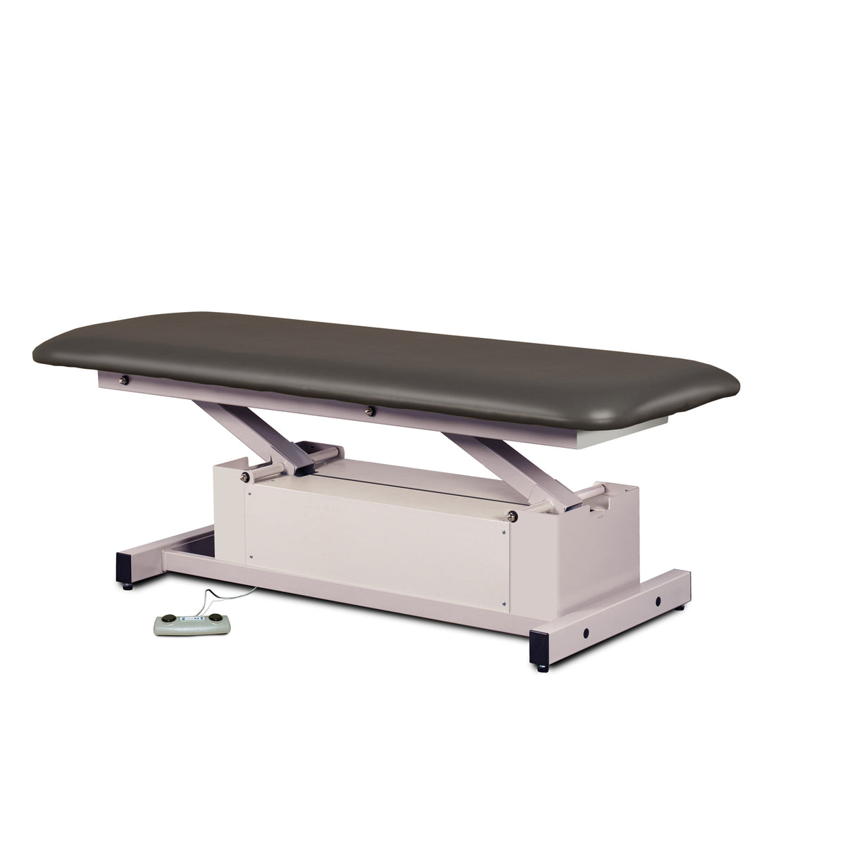 Clinton Industries - 87100 Power Glide Hi-Lo Exam Table w/ Flat Top & Shrouded Base - Clinton Industries product image