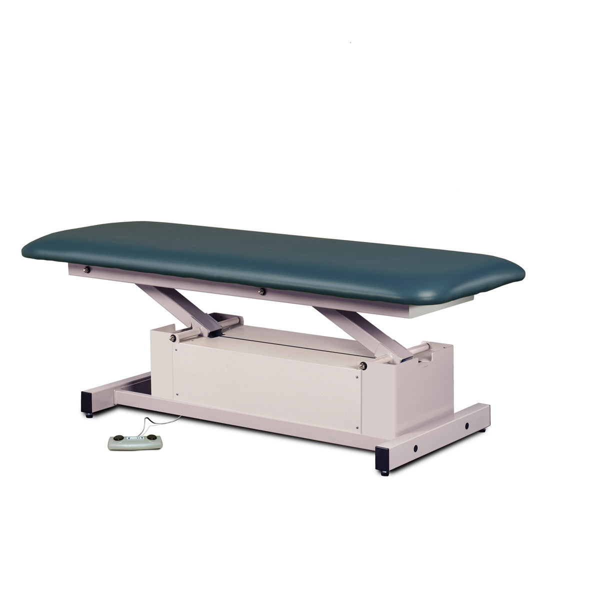 Clinton Industries - 87100 Power Glide Hi-Lo Exam Table w/ Flat Top & Shrouded Base - Clinton Industries product image